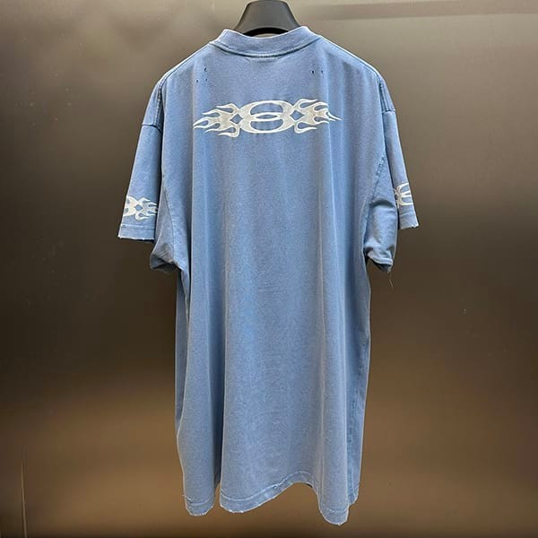 希少バレンシアガ コピー Burning Unity Tシャツ ロゴ 半袖 コットン bat27406